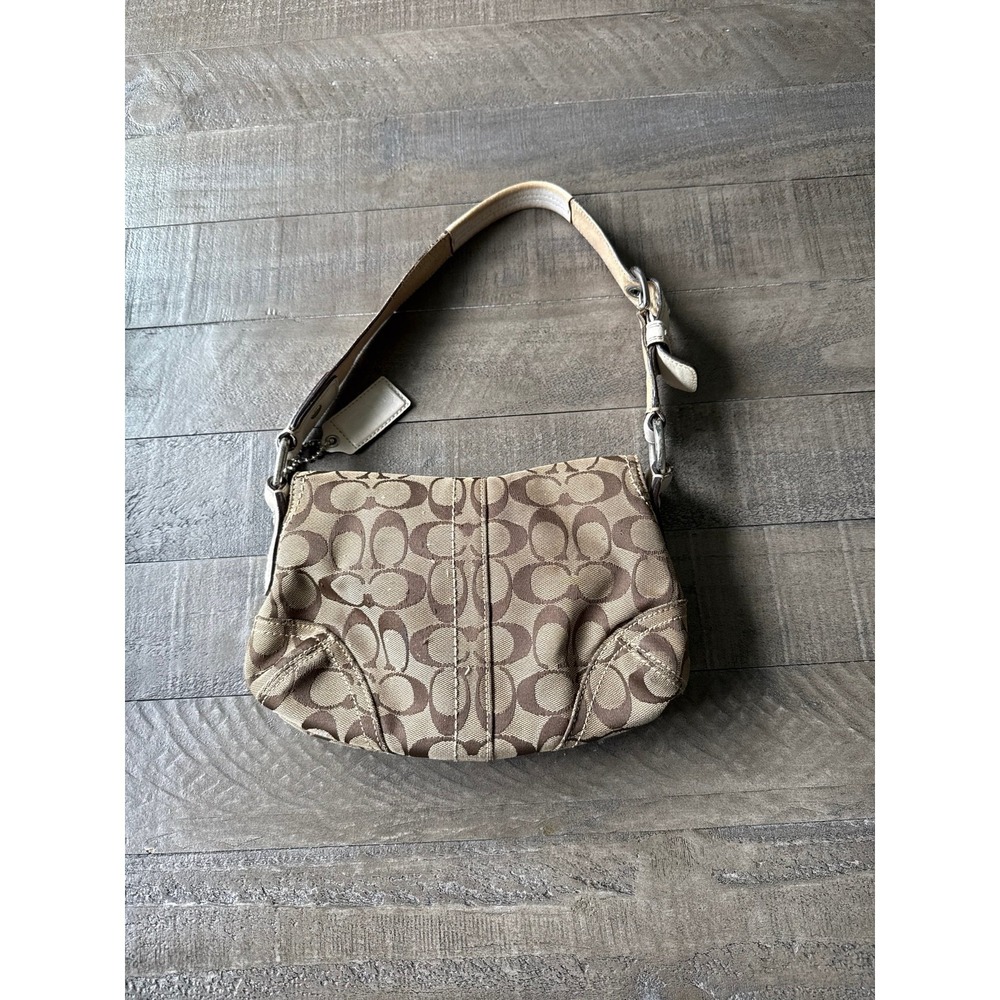 Coach Brown Small Soho Signature 2008 Vintage - Picture 6 of 9